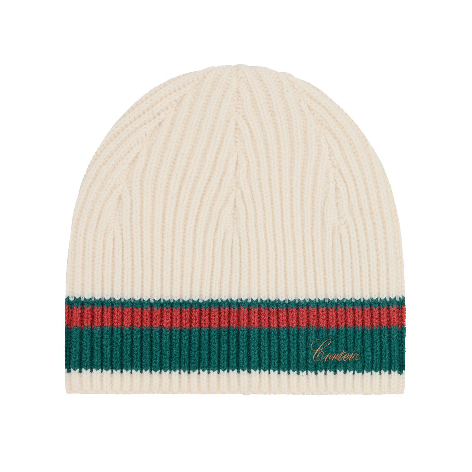 GIANNI KNIT BEANIE  [CREAM]